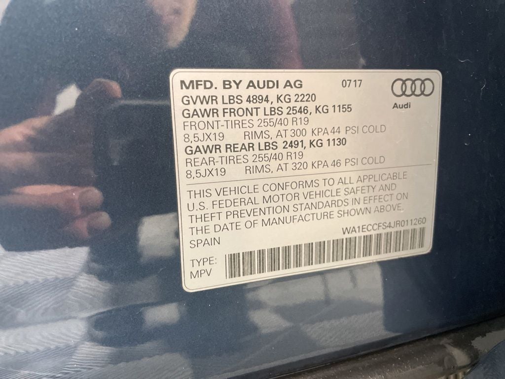 2018 Audi Q3 2.0T Premium quattro