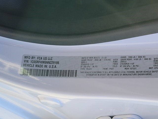 2022 RAM 1500 Laramie Longhorn