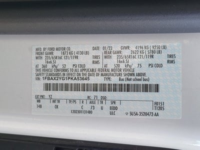 2023 Ford Transit-350 XLT 12 Passenger