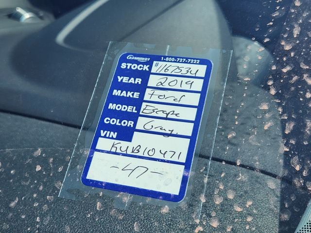 2019 Ford Escape SE