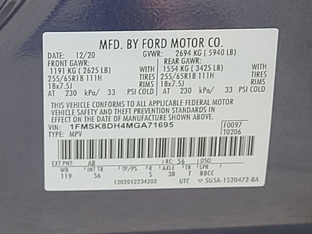 2021 Ford Explorer XLT