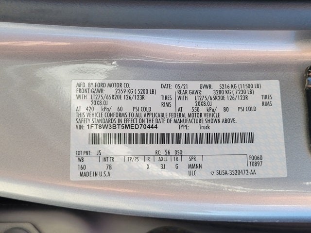 2021 Ford F-350SD Platinum