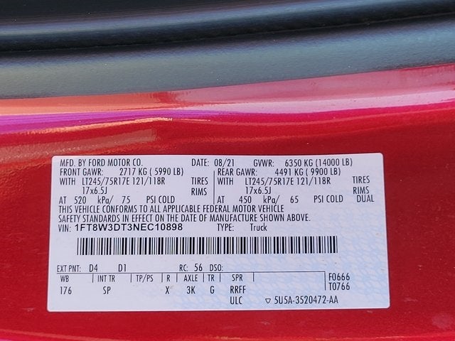 2022 Ford F-350SD King Ranch DRW