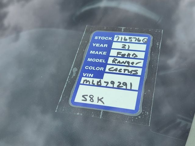 2021 Ford Ranger XLT