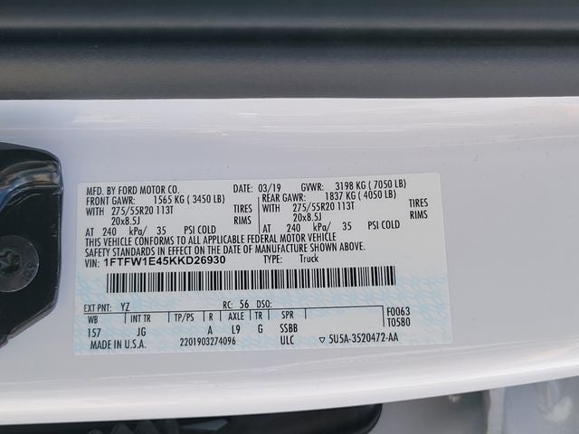 2019 Ford F-150 XL