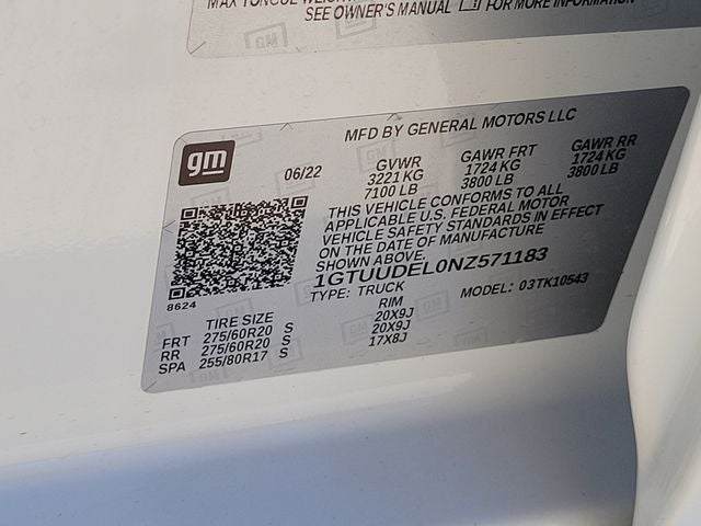 2022 GMC Sierra 1500 SLT