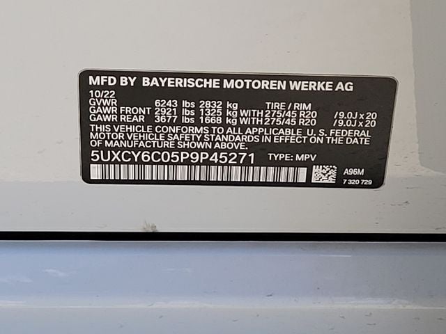 2023 BMW X6 xDrive40i