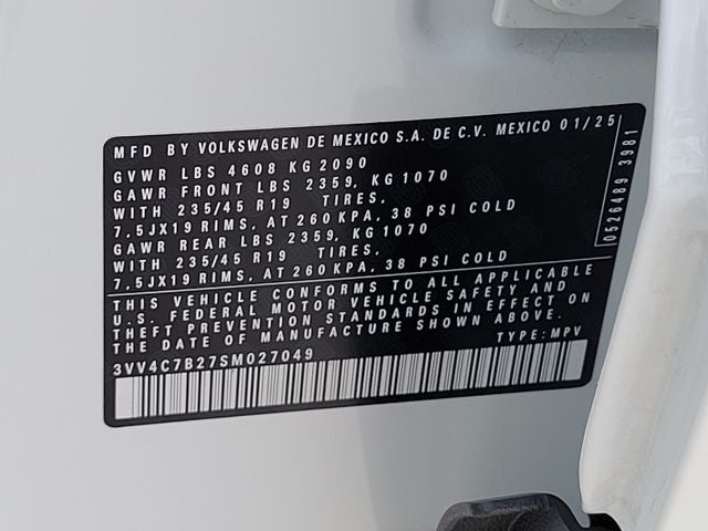 2025 Volkswagen Taos 1.5T SEL