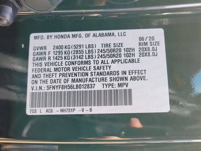 2020 Honda Passport EX-L