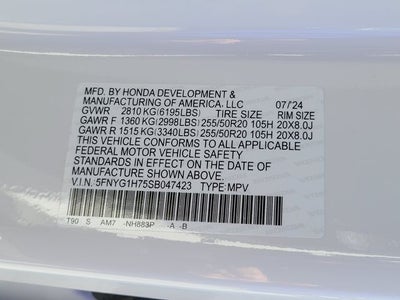 2025 Honda Pilot Base