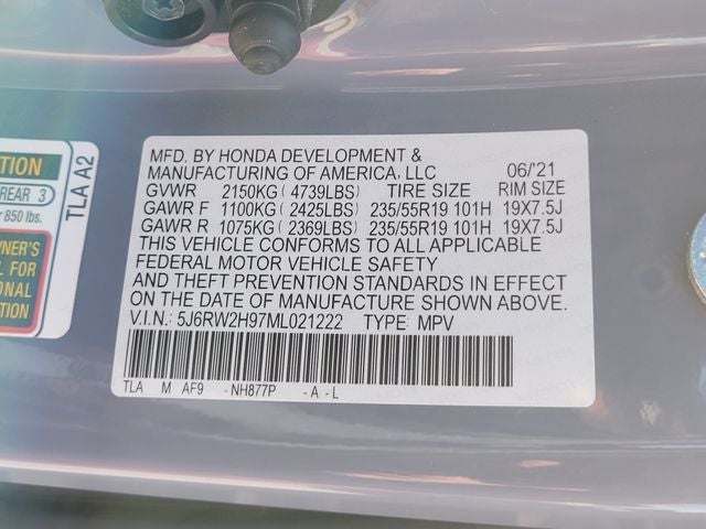 2021 Honda CR-V Touring