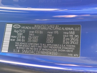 2024 Hyundai Tucson SE