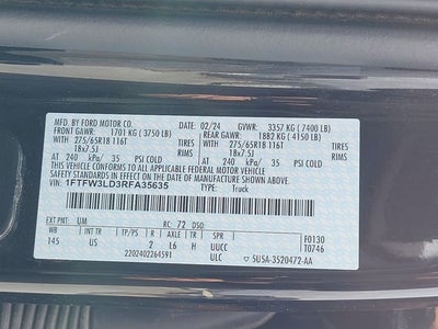 2024 Ford F-150 XLT