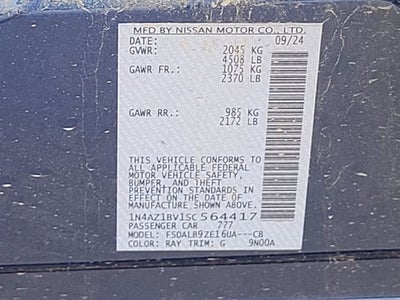 2025 Nissan Leaf S