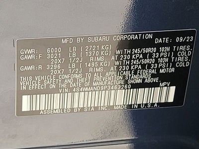 2023 Subaru Ascent Limited
