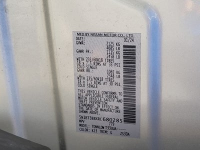 2024 Nissan Rogue SV