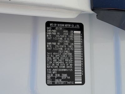 2024 Nissan Rogue Platinum