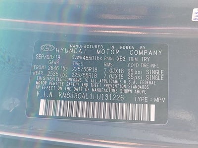 2020 Hyundai Tucson Ultimate