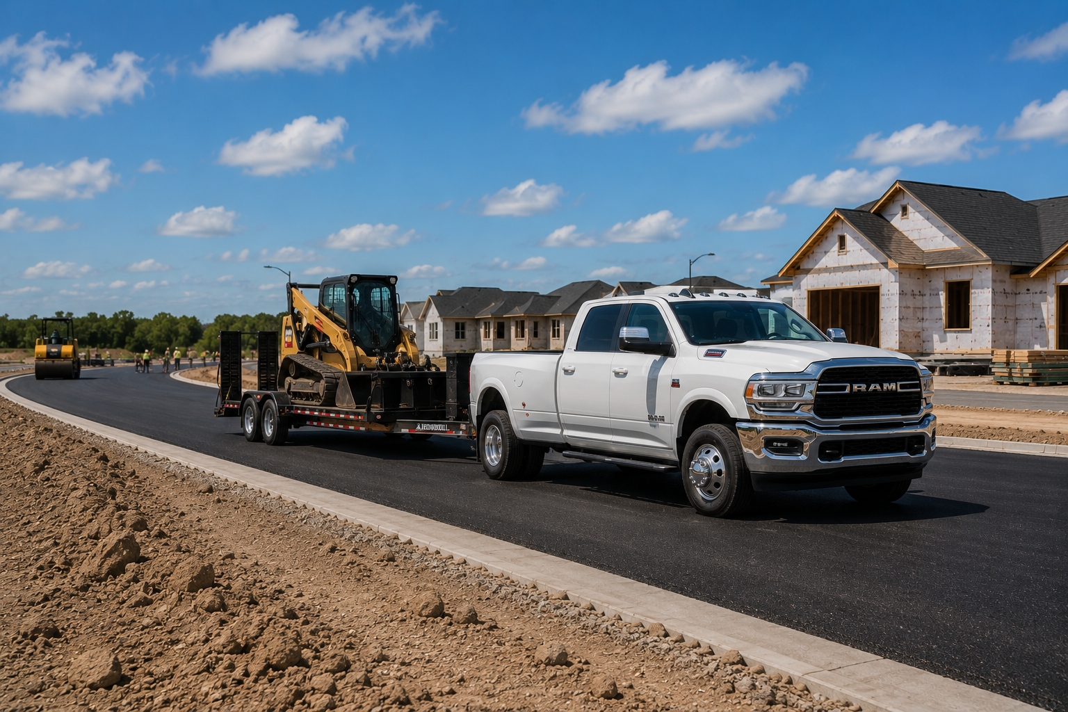 Asphalt Work Trucks
