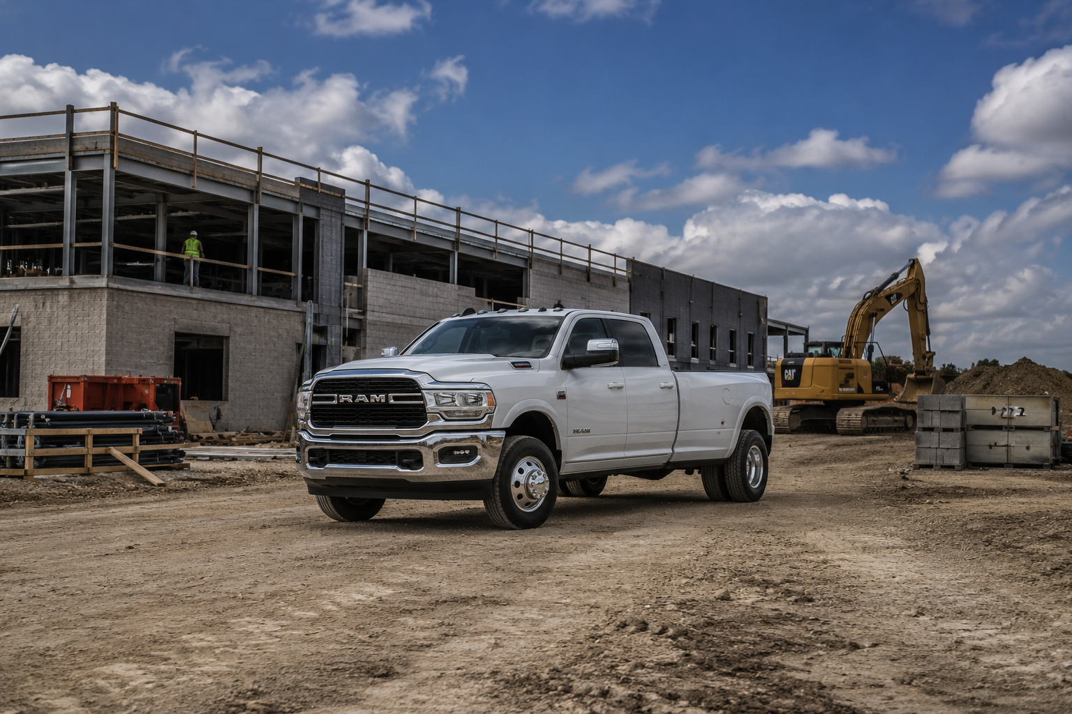 Construction Work Trucks
