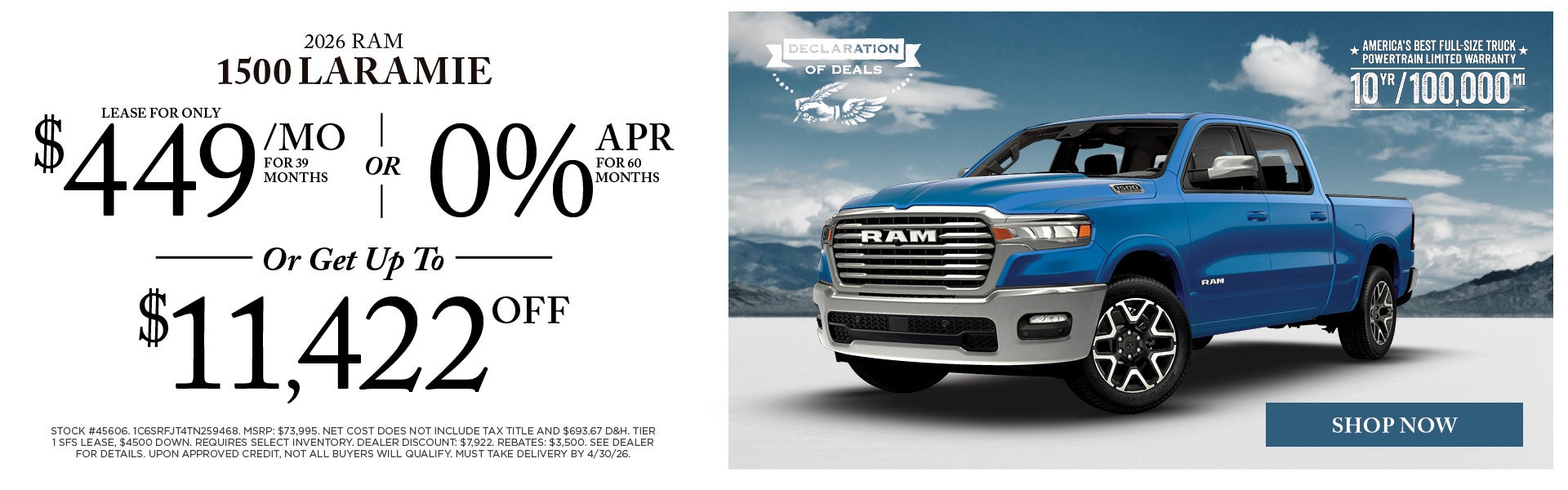 2026 RAM 1500 Laramie