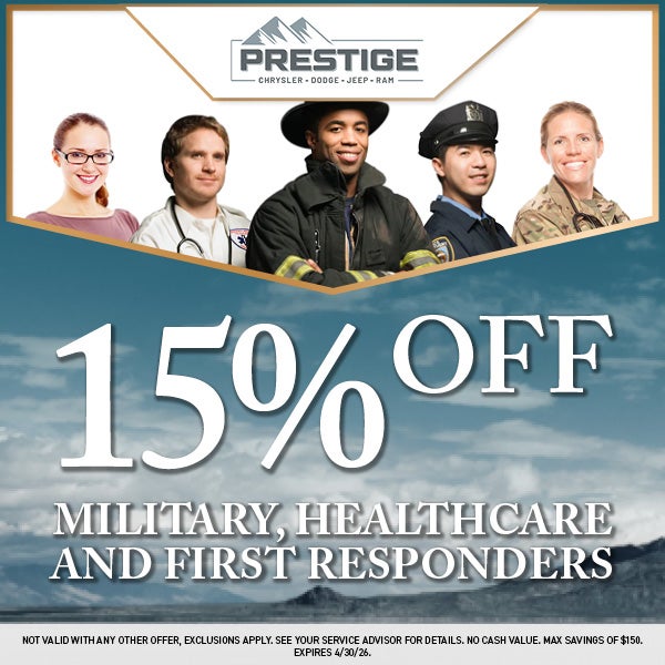 Military, Healthcare, and First Responders