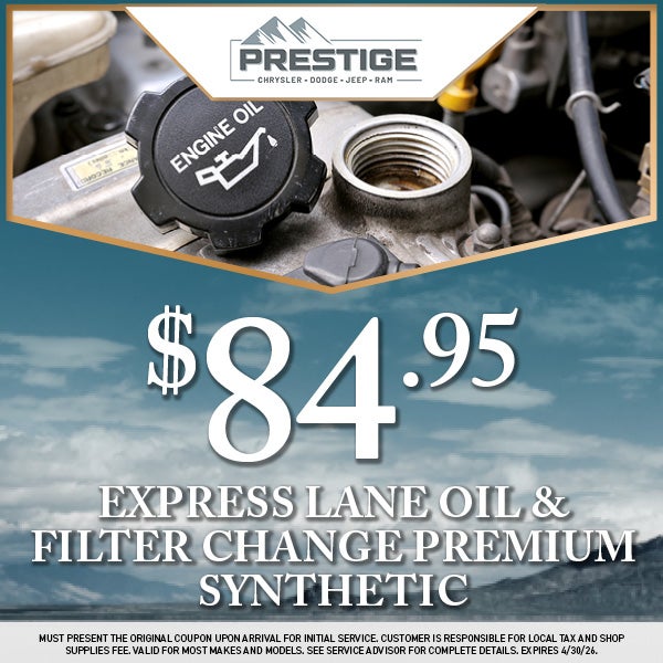 Express Lane Oil & Filter Change Premium Synthetic