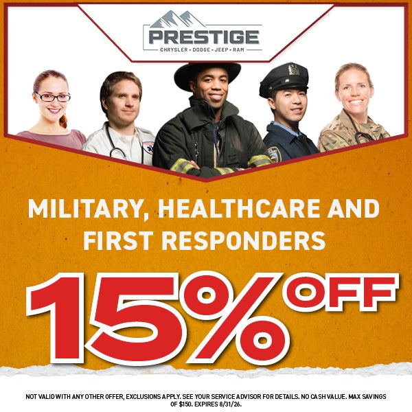 Military, Healthcare, and First Responders
