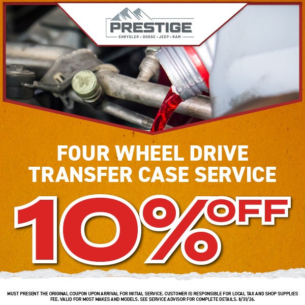 Four Wheel Drive Transfer Case Service