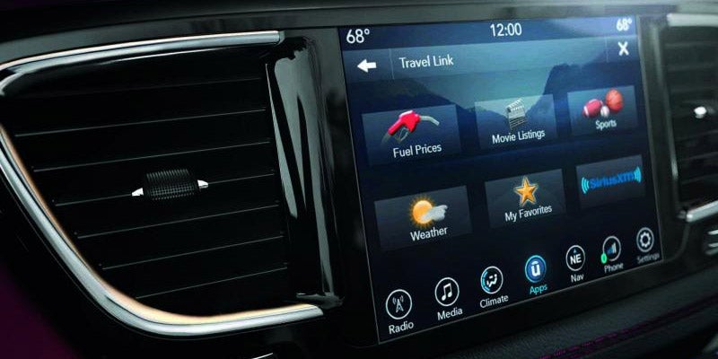 Chrysler Pacifica dashboard