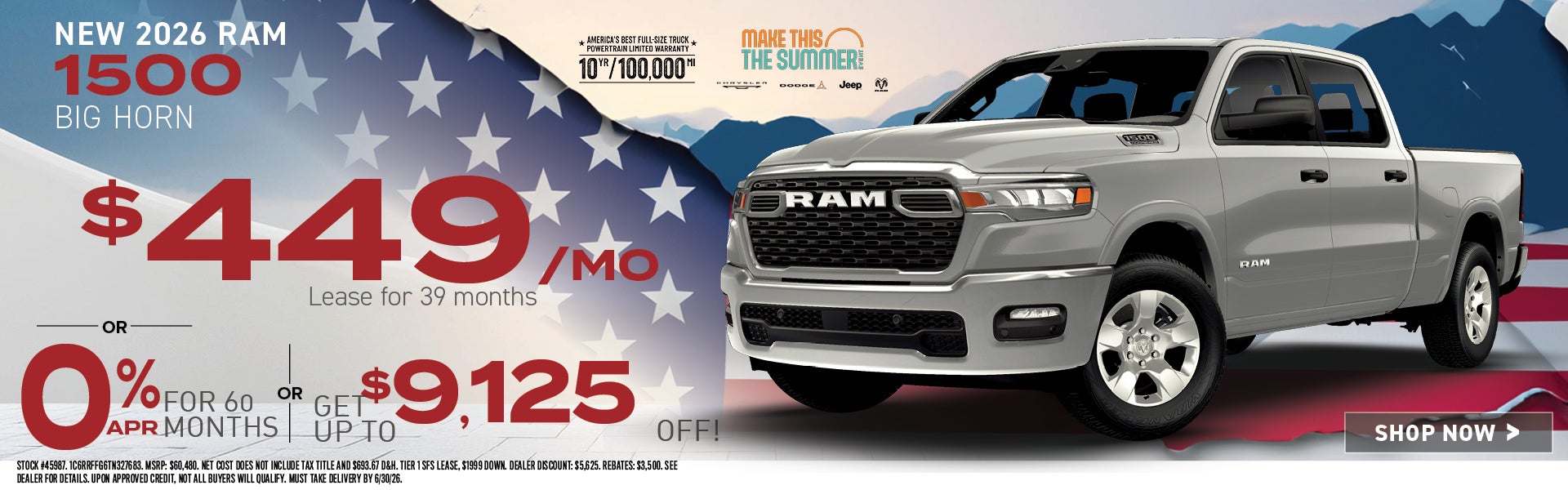 2026 RAM 1500 Big Horn