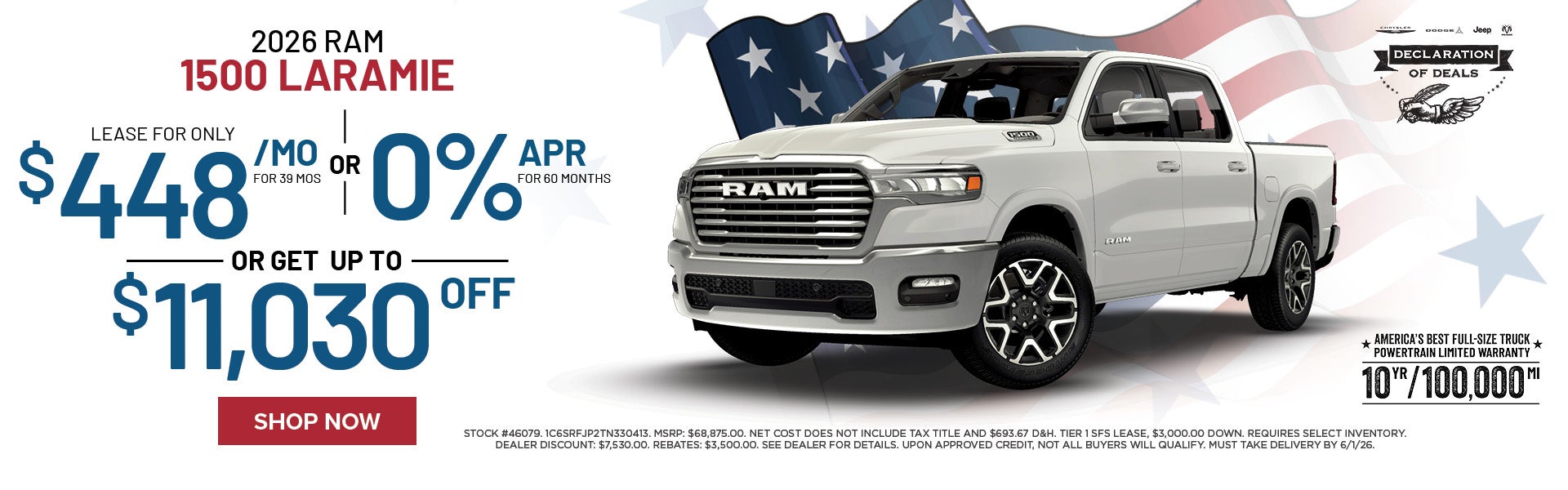 New 2026 RAM 1500 Laramie
