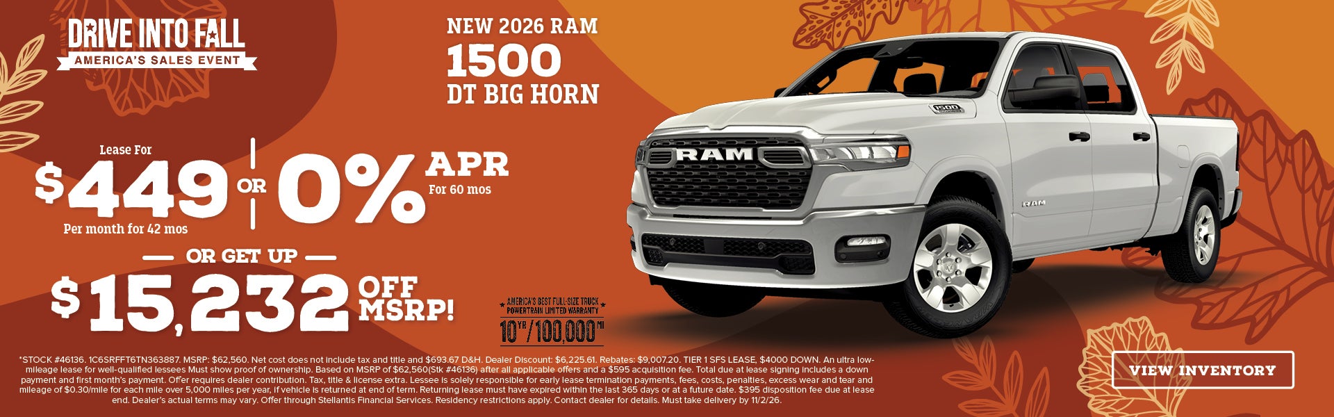 2026 RAM 1500 Big Horn