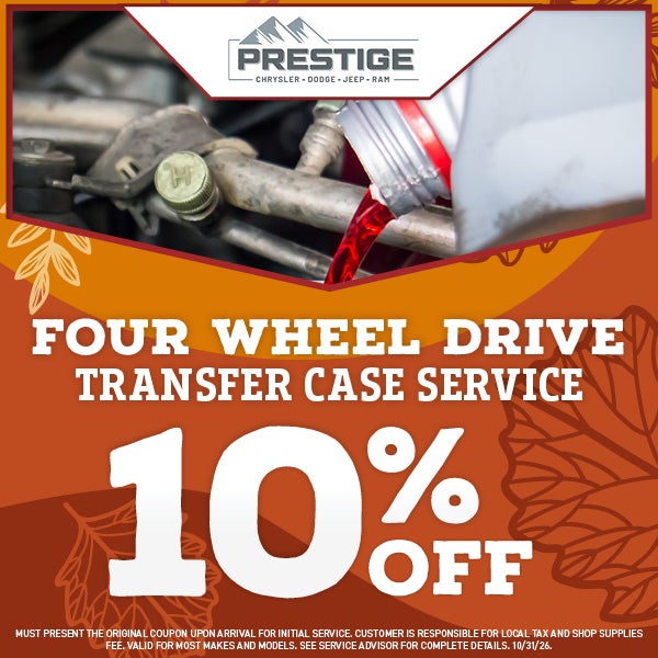 Four Wheel Drive Transfer Case Service
