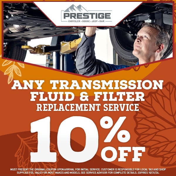Any Transmission Fluid and Filter Replacement Service