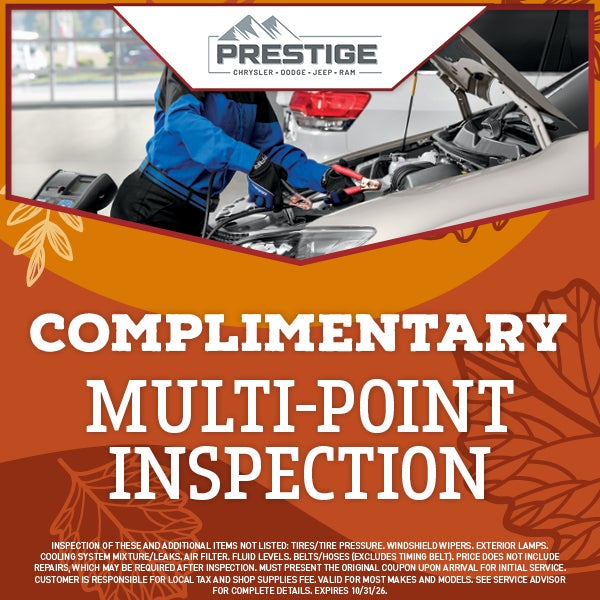 Complimentary Multi-Point Inspection