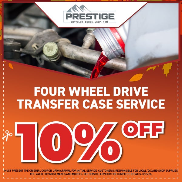 Four Wheel Drive Transfer Case Service