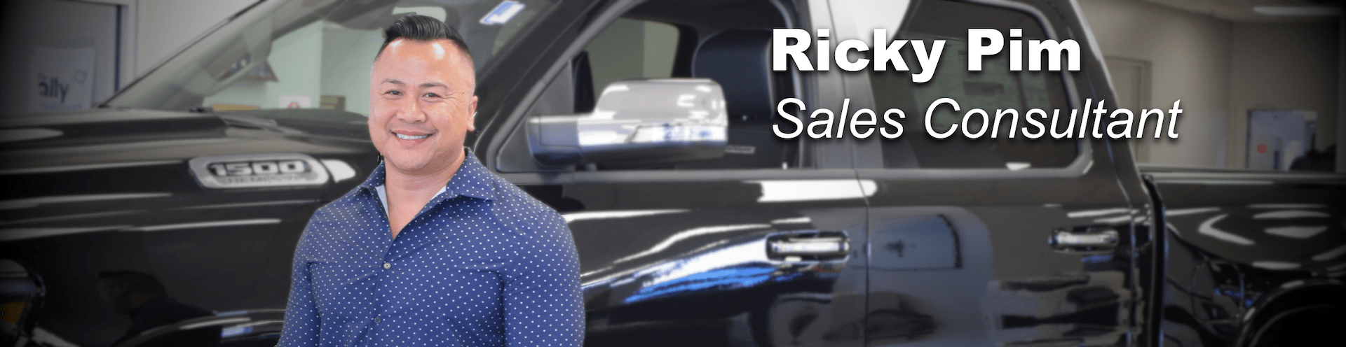 ricky pim sales consultant prestige chrysler dodge jeep ram